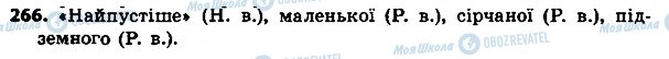 ГДЗ Українська мова 4 клас сторінка 266