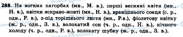 ГДЗ Укр мова 4 класс страница 288