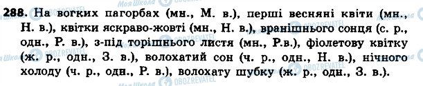 ГДЗ Українська мова 4 клас сторінка 288