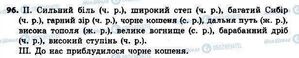 ГДЗ Українська мова 4 клас сторінка 96