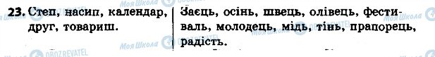 ГДЗ Українська мова 4 клас сторінка 23