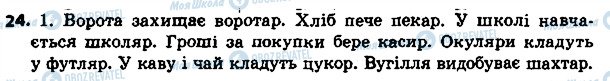 ГДЗ Українська мова 4 клас сторінка 24