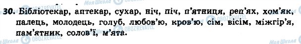 ГДЗ Українська мова 4 клас сторінка 30