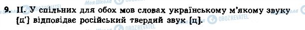 ГДЗ Українська мова 4 клас сторінка 9