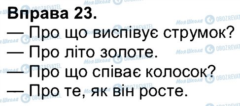 ГДЗ Укр мова 4 класс страница 23