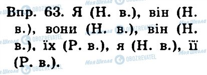 ГДЗ Українська мова 4 клас сторінка 63