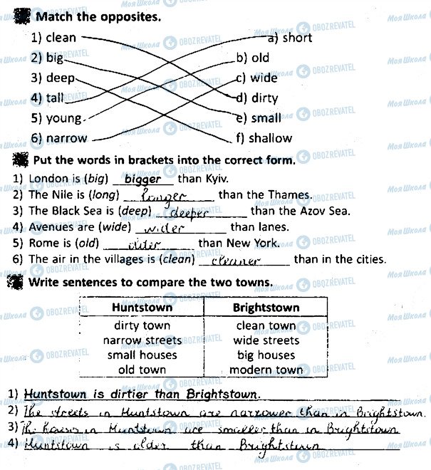ГДЗ Англійська мова 4 клас сторінка 10