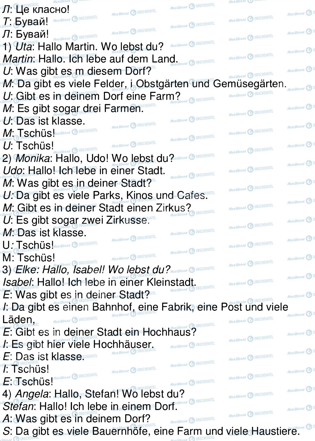 ГДЗ Німецька мова 4 клас сторінка 4