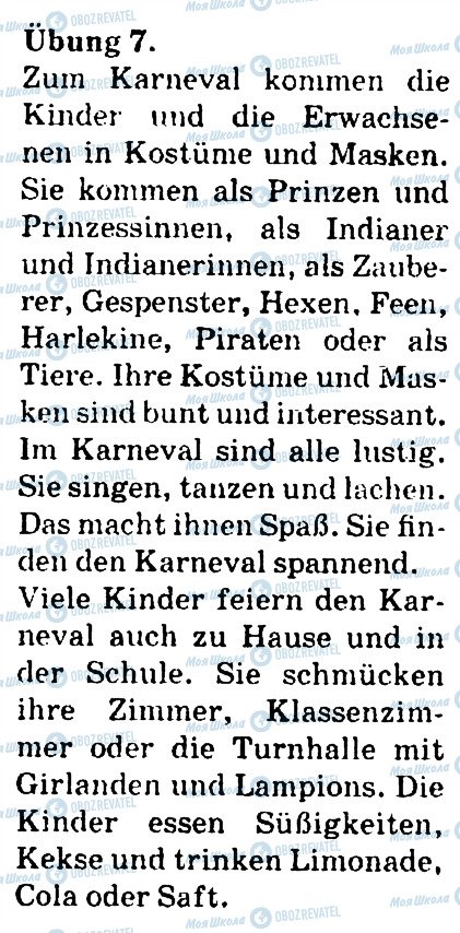 ГДЗ Німецька мова 4 клас сторінка 7