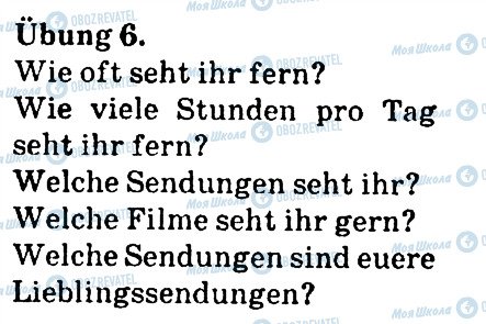 ГДЗ Немецкий язык 4 класс страница 6