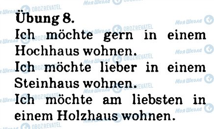 ГДЗ Німецька мова 4 клас сторінка 8