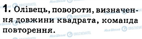 ГДЗ Информатика 4 класс страница 1