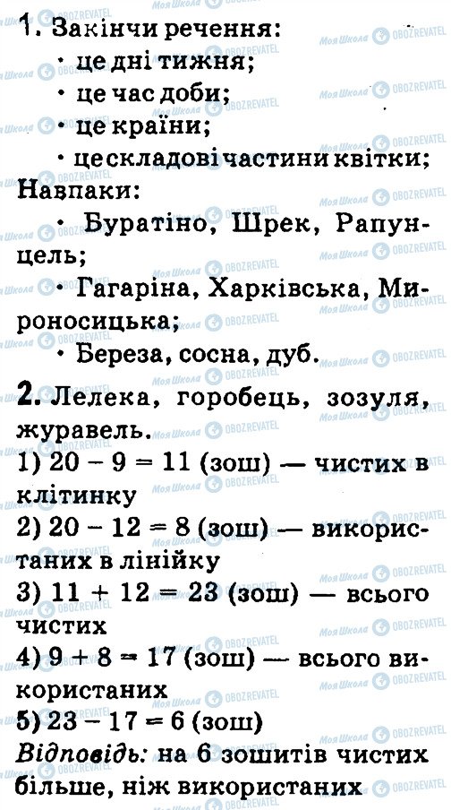 ГДЗ Інформатика 4 клас сторінка Для_кмітливих