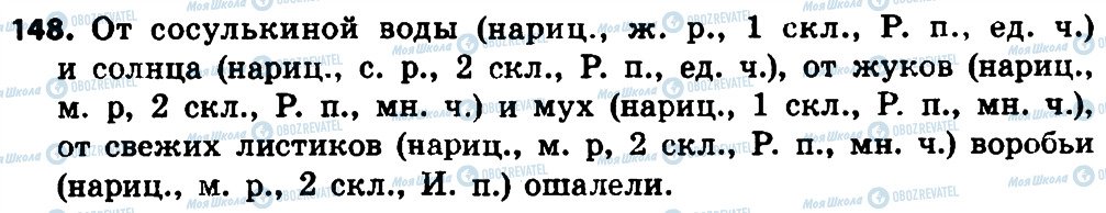ГДЗ Російська мова 4 клас сторінка 148