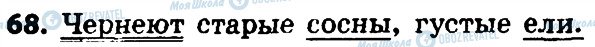 ГДЗ Російська мова 4 клас сторінка 68