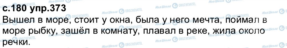 ГДЗ Російська мова 4 клас сторінка 373