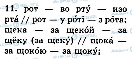 ГДЗ Російська мова 4 клас сторінка 11