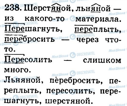 ГДЗ Русский язык 4 класс страница 238