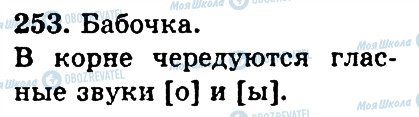 ГДЗ Російська мова 4 клас сторінка 253