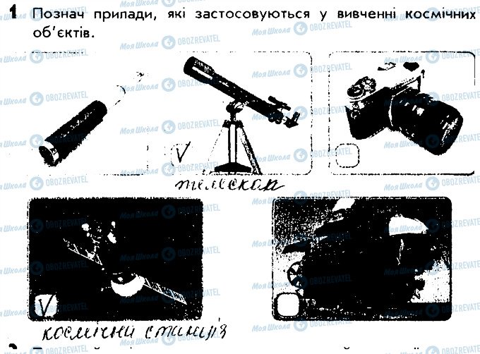 ГДЗ Природоведение 4 класс страница 1