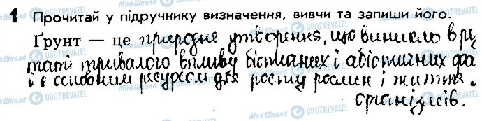 ГДЗ Природознавство 4 клас сторінка 1