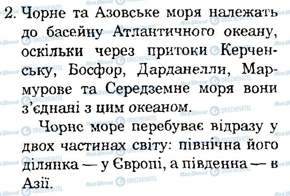 ГДЗ Природознавство 4 клас сторінка 2