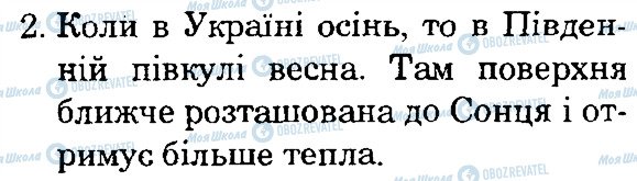 ГДЗ Природознавство 4 клас сторінка 2