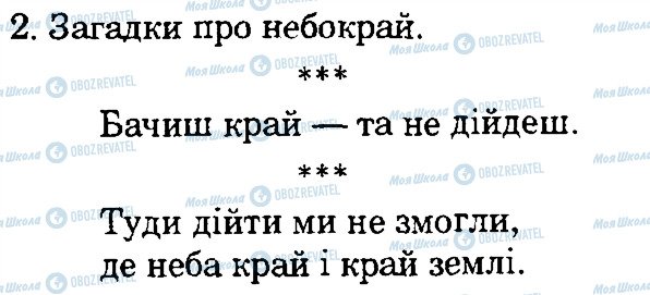 ГДЗ Природознавство 4 клас сторінка 2