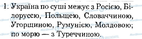 ГДЗ Природоведение 4 класс страница 1