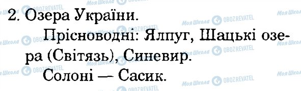 ГДЗ Природознавство 4 клас сторінка 2