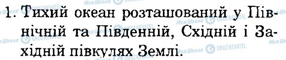 ГДЗ Природознавство 4 клас сторінка 1