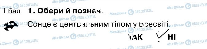 ГДЗ Природознавство 4 клас сторінка 1