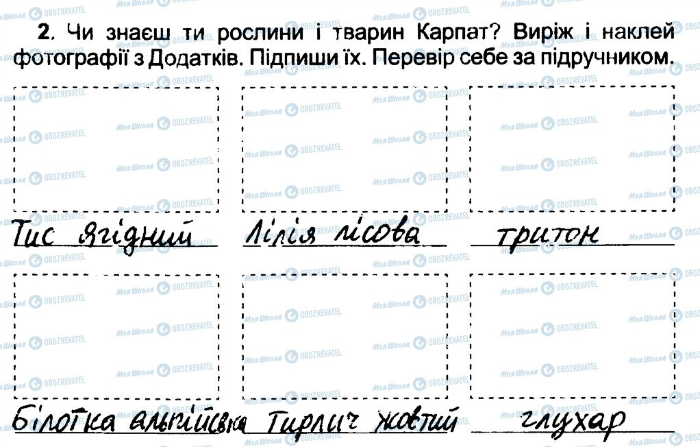 ГДЗ Природоведение 4 класс страница 2