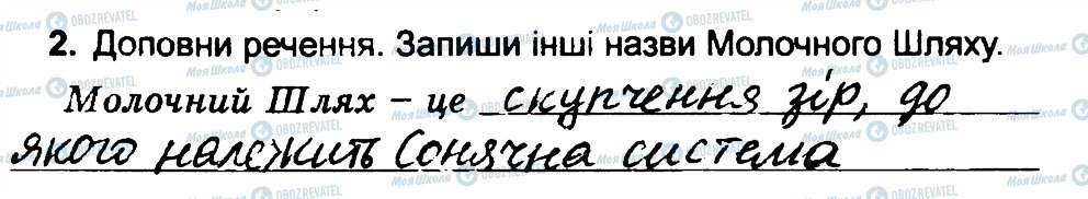 ГДЗ Природознавство 4 клас сторінка 2