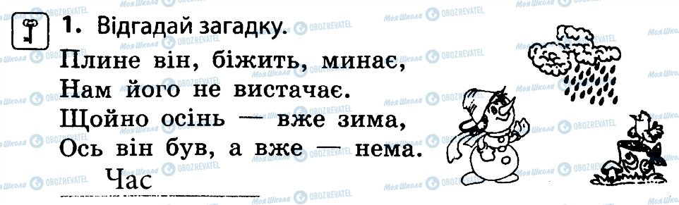 ГДЗ Людина і світ 4 клас сторінка 1