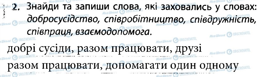 ГДЗ Людина і світ 4 клас сторінка 2