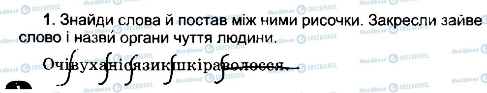 ГДЗ Основи здоров'я 4 клас сторінка 1