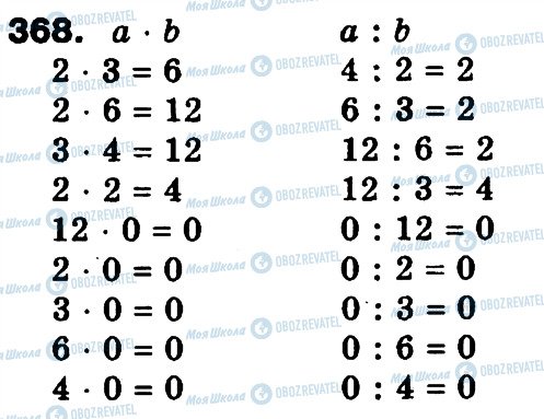 ГДЗ Математика 3 класс страница 368