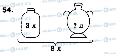 ГДЗ Математика 3 клас сторінка 54