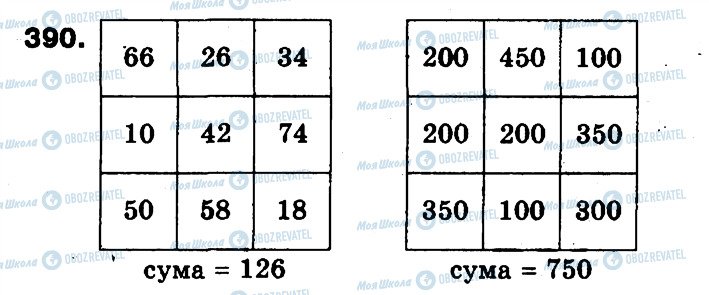 ГДЗ Математика 3 клас сторінка 390