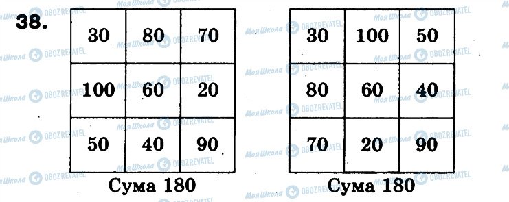 ГДЗ Математика 3 класс страница 38