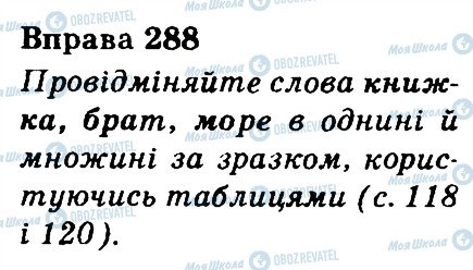 ГДЗ Укр мова 3 класс страница 288