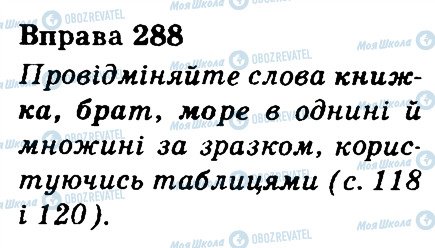 ГДЗ Укр мова 3 класс страница 288