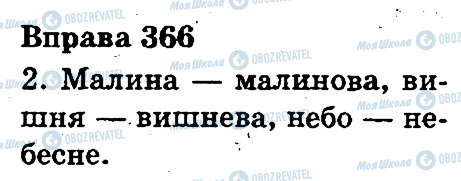 ГДЗ Укр мова 3 класс страница 366