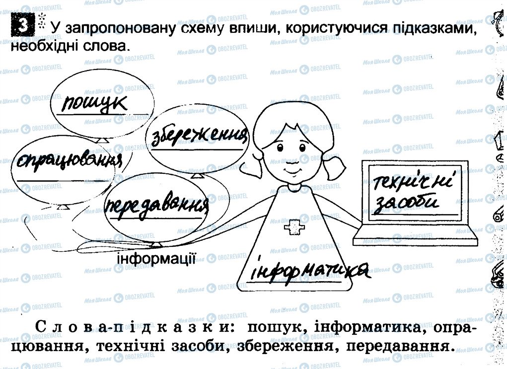 ГДЗ Информатика 3 класс страница 3