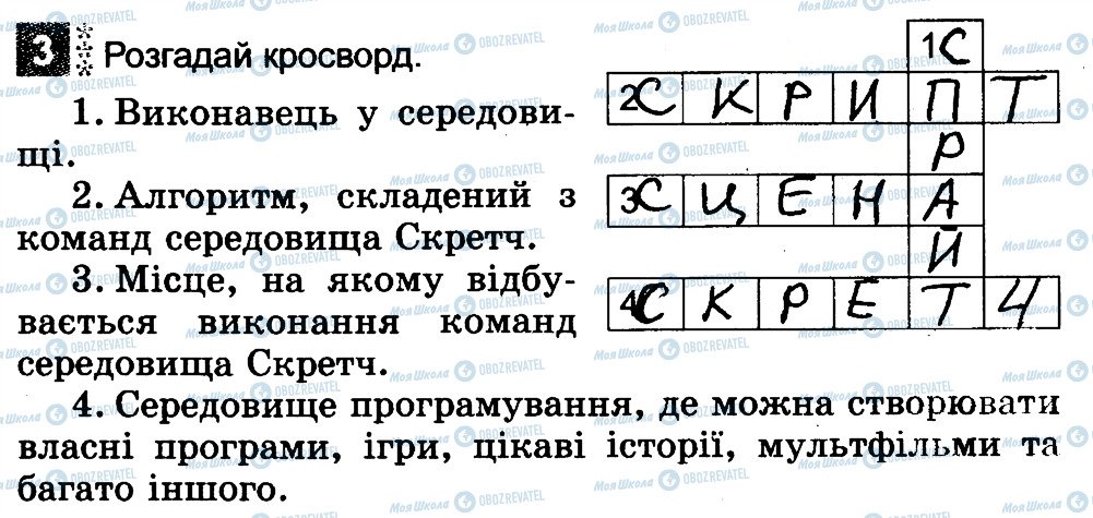 ГДЗ Інформатика 3 клас сторінка 3