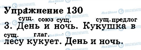 ГДЗ Російська мова 3 клас сторінка 130