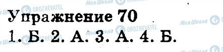 ГДЗ Російська мова 3 клас сторінка 70