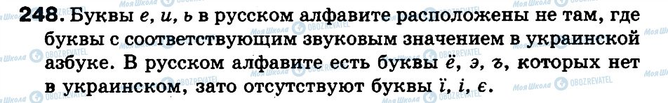 ГДЗ Російська мова 3 клас сторінка 248