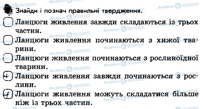 ГДЗ Природознавство 3 клас сторінка 1